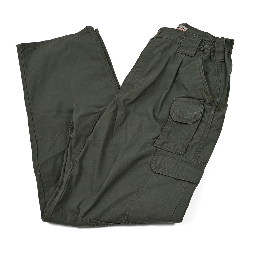 5.11 Tactical TacLite Pro Pants Olive Green Ripstop Cargo 32x34 (30x33) Military